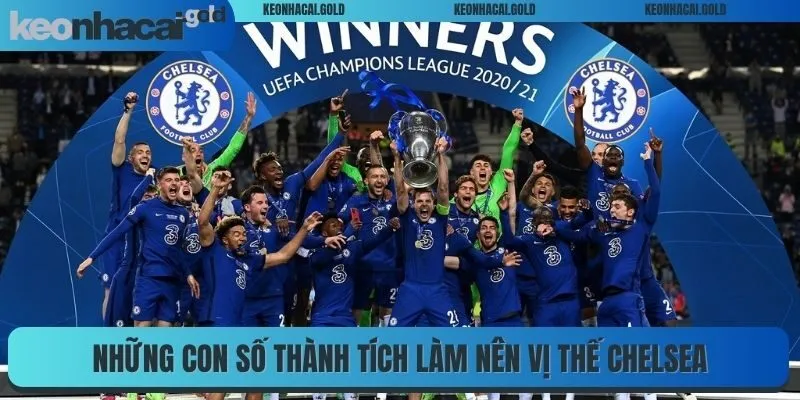 Những con số thành tích làm nên vị thế Chelsea